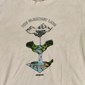 Patagonia cleanest line tshirt mens size medium